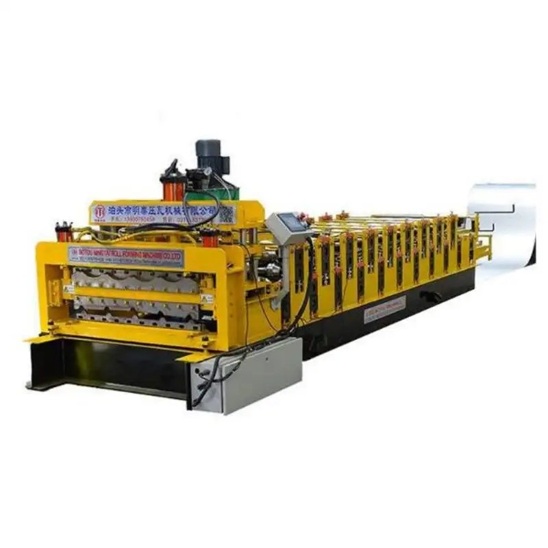 La Máquina Perfiladora De Doble Capa De Panel De T