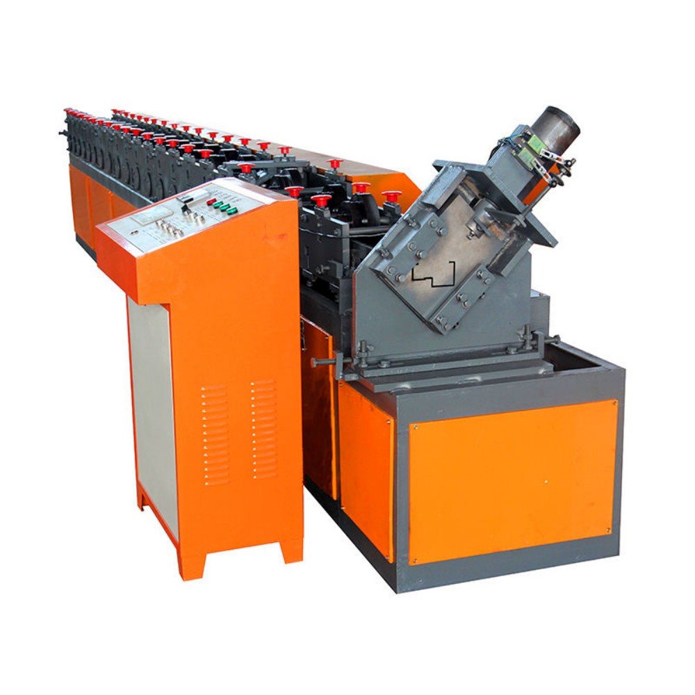 5.5KW 16 ጣቢያዎች 0-15ሚ_ደቂቃ አንቀሳቅሷል ብረት በር ፍሬም የማሽን በ